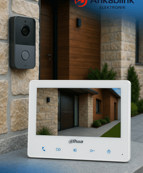 Dahua KTA02 Analog Villa Tipi Görüntülü İnterkom Kit - Güvenlik ve Konfor Bir Arada