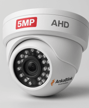 5MP AHD Dome Kamera - Metal Kasa, Gece Görüşlü, Full HD Kalite